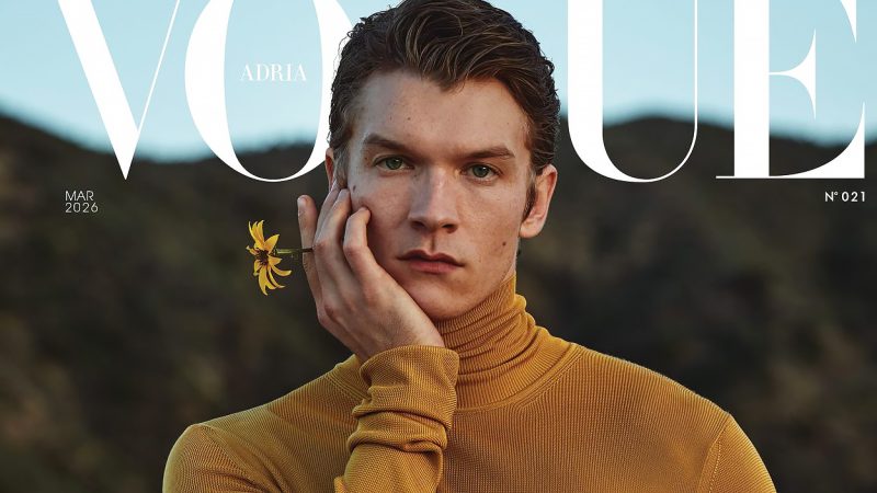 Connor Storrie Becomes the Rising Male Celebrity on Vogue Adria Cover