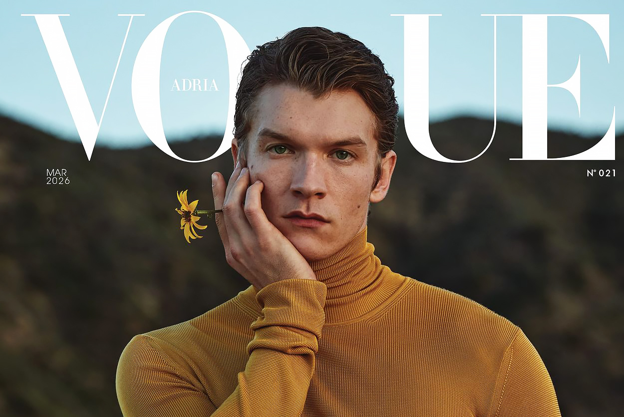 Connor Storrie Becomes the Rising Male Celebrity on Vogue Adria Cover