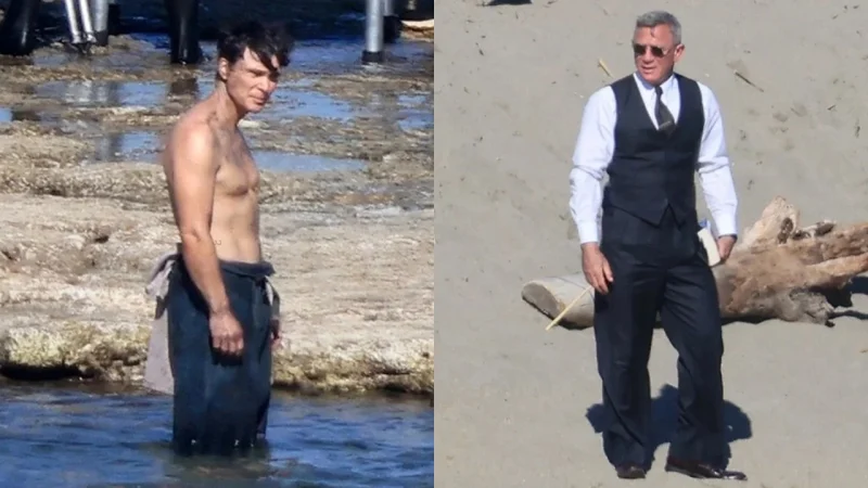 Cillian Murphy Shows Bare Torso as He Films Prison Movie Alongside Daniel Craig