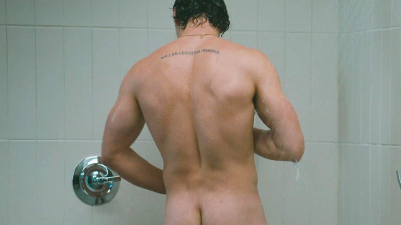 Belmont Cameli Strips Down and Reveals His New Back Tattoo